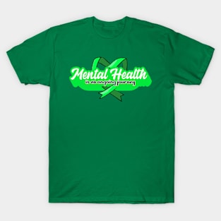 Mental health is an ongoing journey T-Shirt